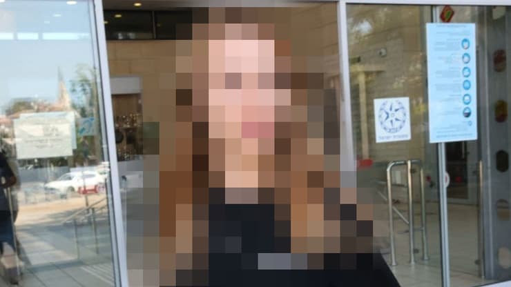 הדוגמנית החשודה בפרשה (צילום: שאול גולן) חשודה רצח פתח תקווה
