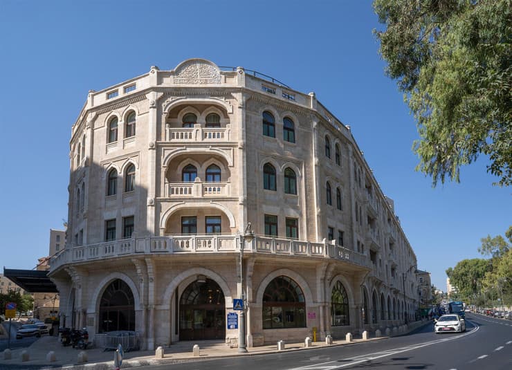 מלון וולדורף אסטוריה ירושלים (צילום: Moshe EINHORN / shutterstock) מלון וולדורף אסטוריה ירושלים
