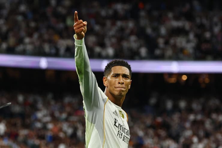 שער ובישול. ג'וד בלינגהאם (צילום: REUTERS/Susana Vera) שחקן ריאל מדריד ג'וד בלינגהאם