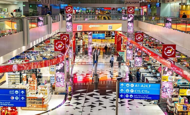 נמל התעופה הבינלאומי דובאי (צילום: monticello / shutterstock) נמל התעופה הבינלאומי דובאי