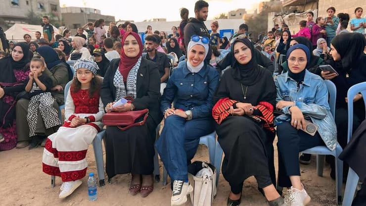 מתוך פסטיבל עזה הבינלאומי לקולנוע נשים מתוך פסטיבל עזה הבינלאומי לקולנוע נשים