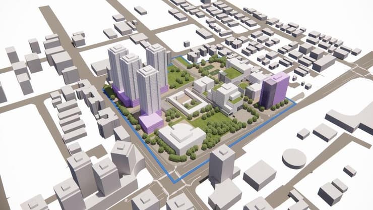 מתחם המשטרה חדרה (הדמיה: פרחי צפריר אדריכלים) מתחם המשטרה חדרה