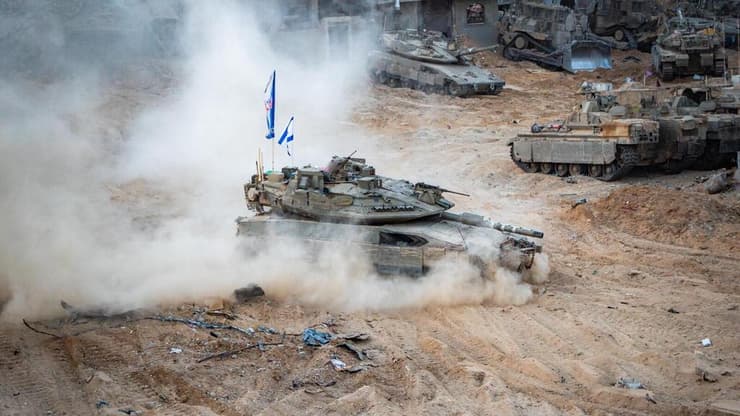 "המרכיב הראשון הוא האחריות הביטחונית לשמירה על כוחותינו" (צילום: דובר צה"ל) פעילות כוחות צה"ל ברצועת עזה במהלך השנתיים האחרונות