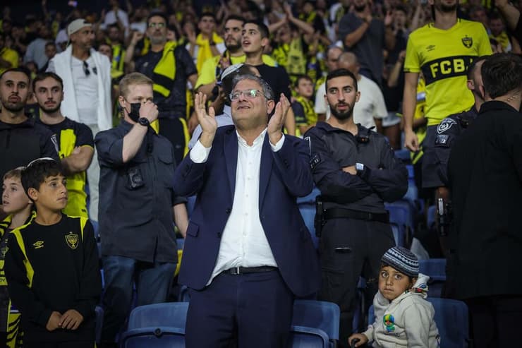 השר לביטחון לאומי, איתמר בן גביר (צילום: עוז מועלם) הפועל ת"א בית"ר ירושלים גמר גביע הטוטו איתמר בן גביר