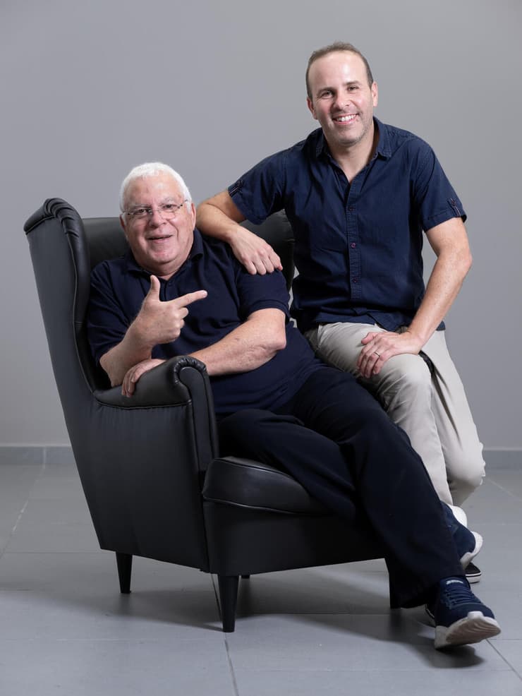 הפרק הראשון ישודר כבר הערב (צילום: יובל חן) פיני ואהרל'ה