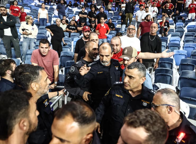 המפכ"ל דני לוי (צילום: גיל נחושתן) הפועל ת"א בית"ר ירושלים גמר גביע הטוטו המפכ"ל דני לוי