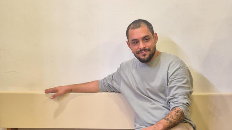 דוד קריכלי, אחד החשודים ברצח. גם מעצרו הוארך (צילום: עידו ארז) החשוד בדיון הארכת מעצר