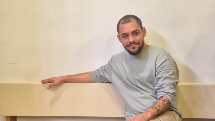 דוד קריכלי, אחד החשודים ברצח, בדיון הארכת מעצרו (צילום: עידו ארז) החשוד בדיון הארכת מעצר