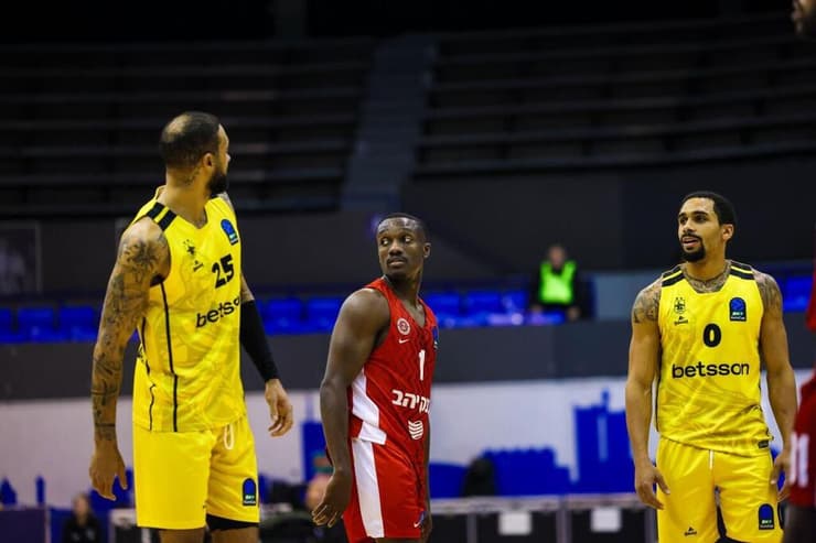 18 נקודות ותשעה אסיסטים. הארפר (צילום: מיכל בן גיגי, הפועל ירושלים) הפועל ירושלים אריס סלוניקי