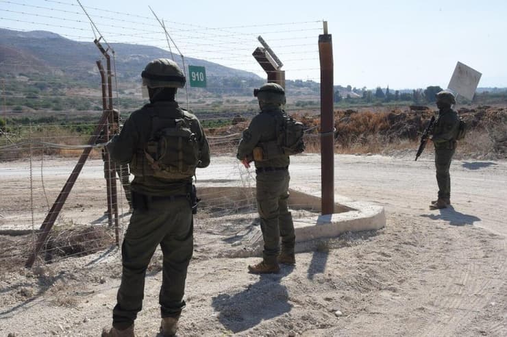 שוטרי היג"ל בגבול סוריה