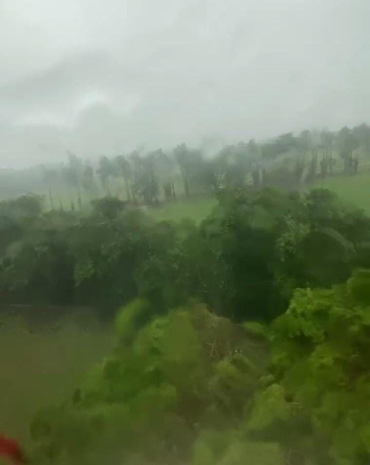 נזק כבד נגרם באזור