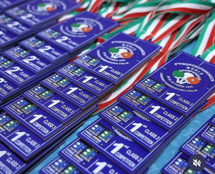 המדליות בתחרות (צילום: ד״ר גרי רובינסון) שחקני נבחרת ישראל