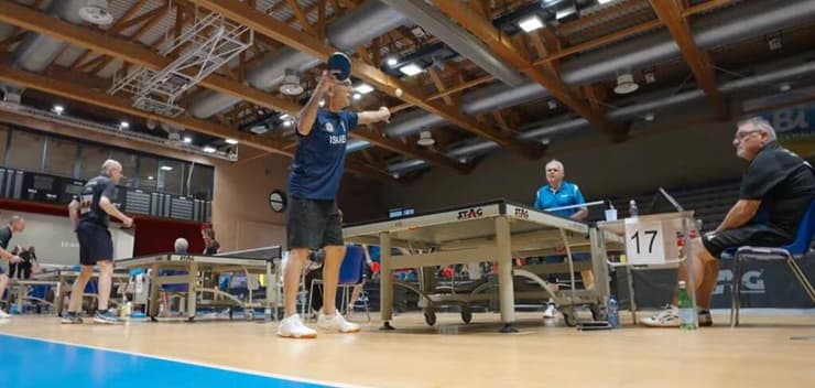 שחקני נבחרת ישראל באליפות העולם (צילום: ד״ר גרי רובינסון) שחקני נבחרת ישראל