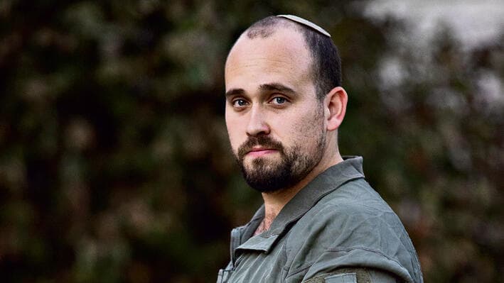 רס"ר במיל' יאיר וייגלר: "היכולת לעצור את החוק היא להשמיע את הקול של הימין" (צילום: אלכס קולומויסקי) yk14563272