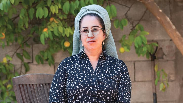 "אנחנו דוסים - ומוכיחים שאפשר אחרת". נעה מבורך (צילום: יובל חן) yk14563526