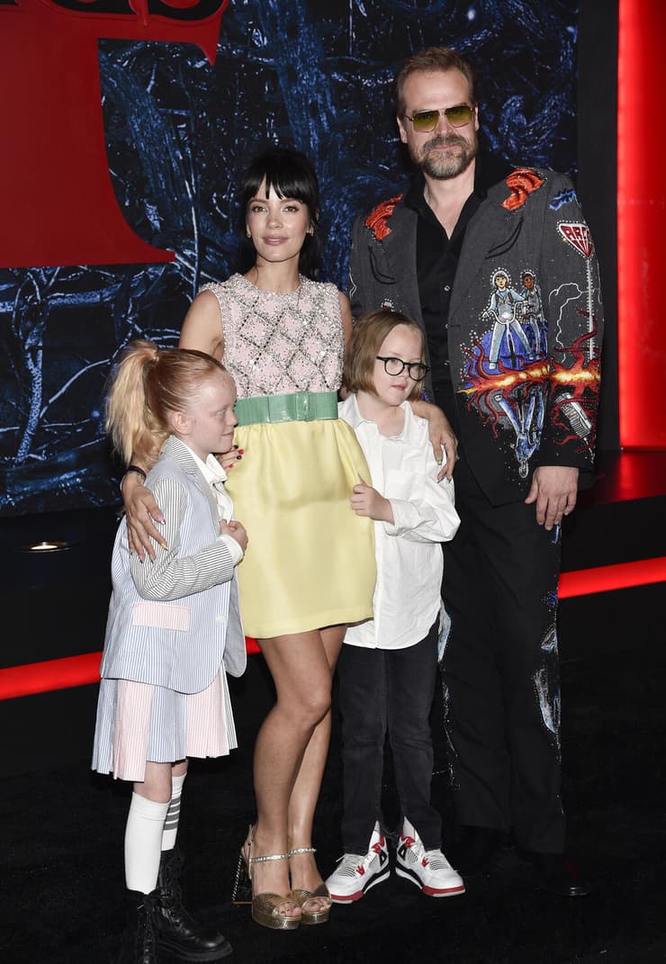 דייויד הארבור, לילי אלן ומשפחתם