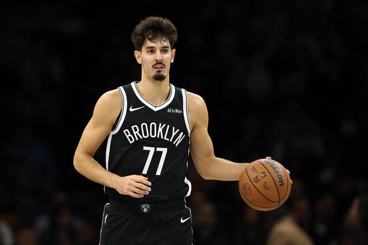 חיים לא קלים בברוקלין. בן שרף מול אטלנטה (צילום: GETTY IMAGES NORTH AMERICA / AFP) בן שרף מול אטלנטה