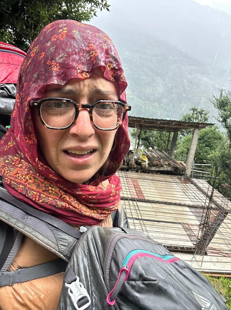 הכל התהפך ברגע (צילום: דנה אלעזר) דנה אלעזר בטיול הגדול