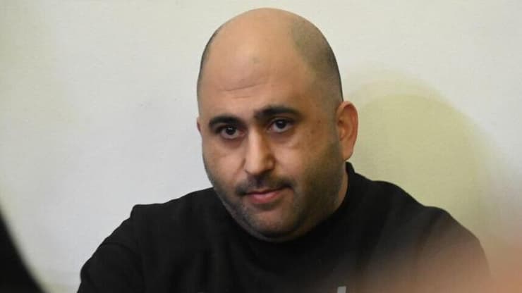 מאור אלישע בבית המשפט, היום (צילום: יאיר שגיא) מאור אלישע