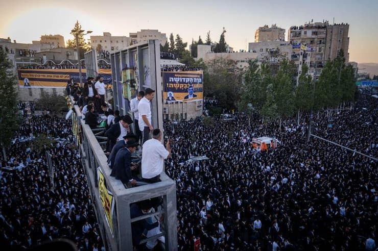 המונים חרדים בירושלים
