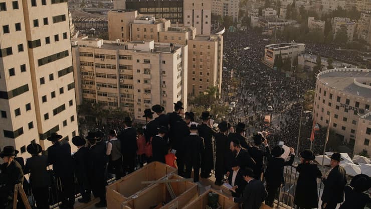 מחאת חרדים בירושלים