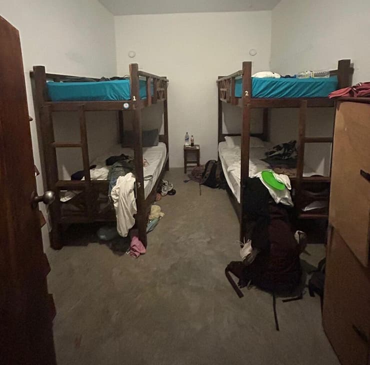 המגורים המשותפים בסרי לנקה (צילום: דנה אלעזר) דנה אלעזר בטיול הגדול