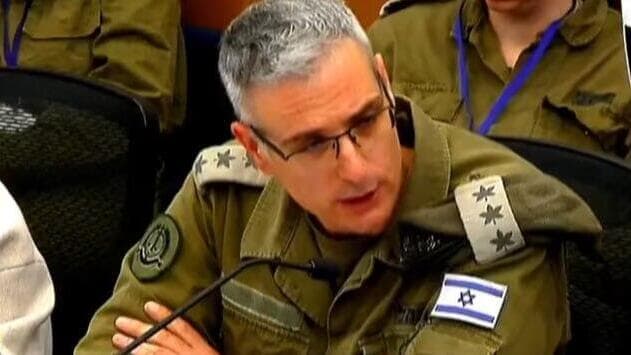 גל עשהאל, סגן הפרקליטה הצבאית הראשית (צילום: ערוץ הכנסת) תת-אלוף גל עשהאל, סגן הפרקליטה הצבאית הראשית, בדיון בכנסת