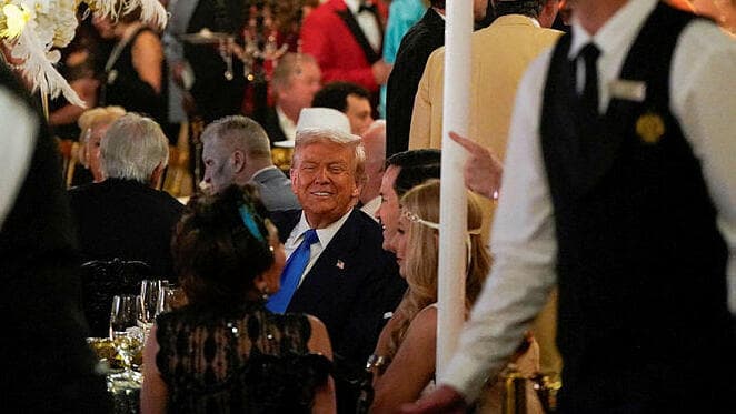 נשיא ארה"ב ארצות הברית דונלד טראמפ מסיבה האלווין ליל כל הקדושים מאר-א-לאגו מרקו רוביו