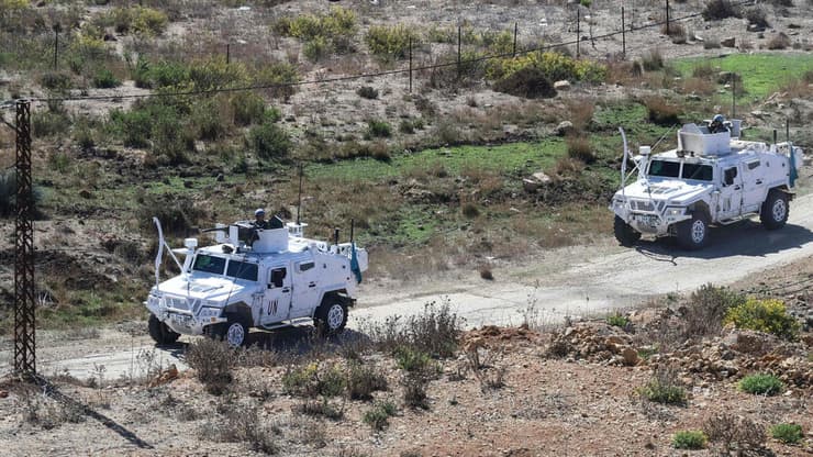 רכבי יוניפי"ל בדרום לבנון