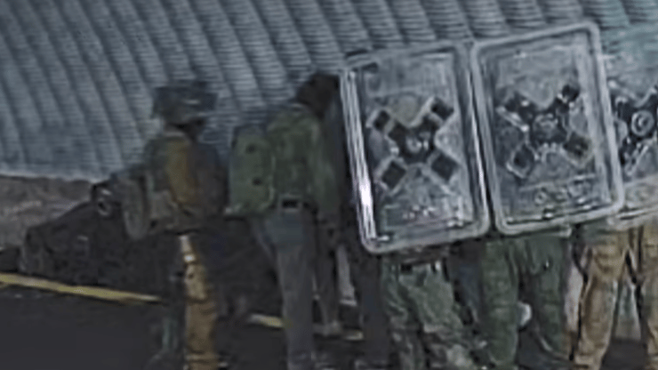 טעות בהדלפת חלקי הוידאו לתקשורת. מתוך הסרטון בשדה תימן טעות בהדלפת חלקי הוידאו לתקשורת. מתוך הסרטון בשדה תימן