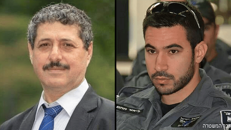 ליאור חתם (מימין) וג'עפר פרח ג'עפר פרח