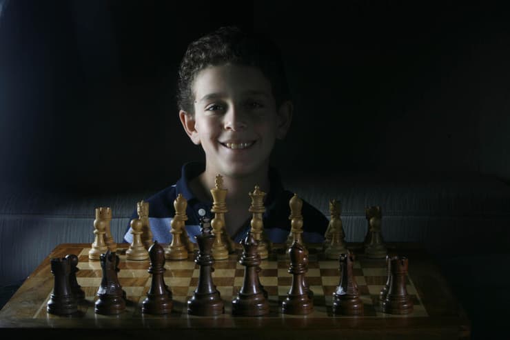 דניאל נרודיצקי כילד בן 12