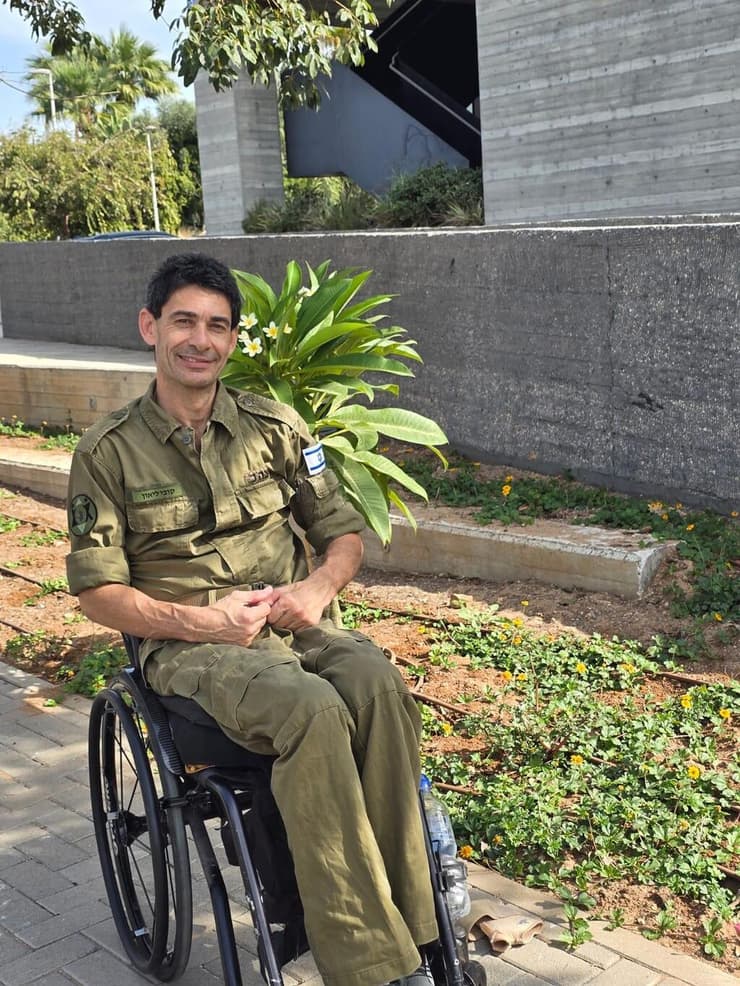 קובי ליאון. "שירות המילואים ממלא ומשקם גם אותי" (צילום: אוסף פרטי) קובי ליאון