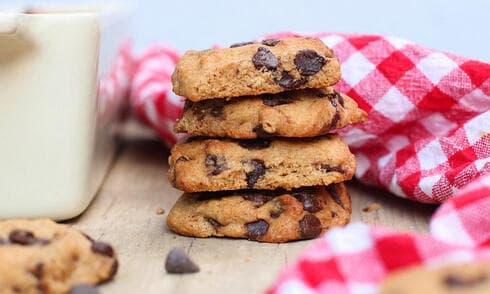 עוגיות שוקולד צ'יפס מקמח כוסמין