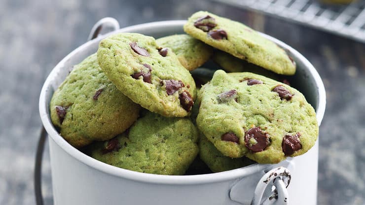 עוגיות שוקולד צ'יפס פיסטוק