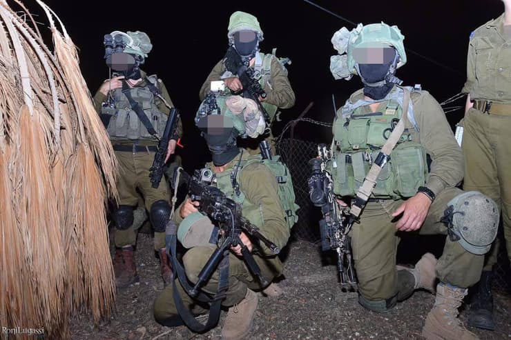 אימונים של סיירת רימון 