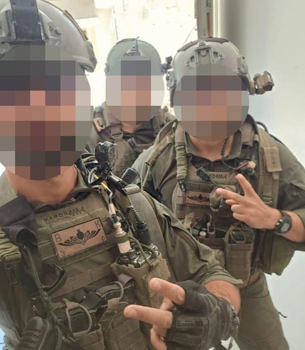 הפאץ' של סיירת רימון שלוחמי היחידה הוציאו בחרבות ברזל