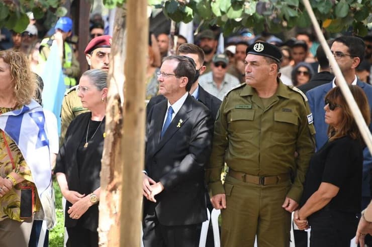 צילום: יאיר שגיא הלווייתו של אל"מ אסף חממי ז"ל