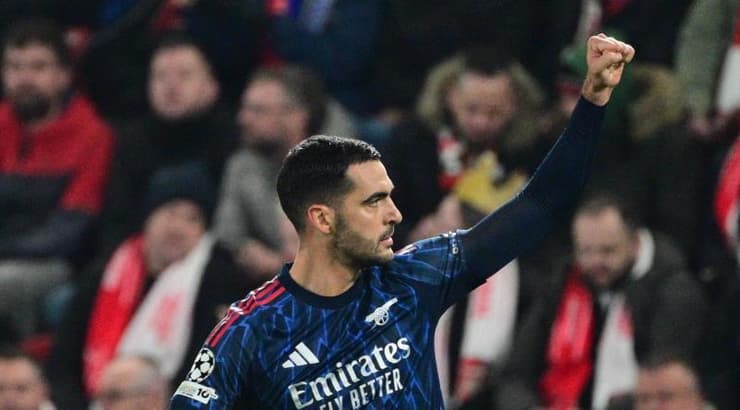 מיקל מרינו חוגג את השני שלו (IMAGO) מיקל מרינו חוגג את השני שלו