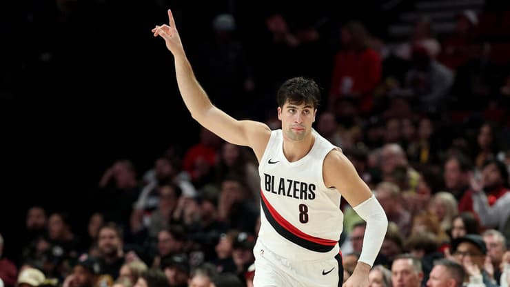 נראה נהדר מתחילת העונה. דני אבדיה (צילום: Steph Chambers / AFP) שחקן פורטלנד טרייל בלייזרס דני אבדיה