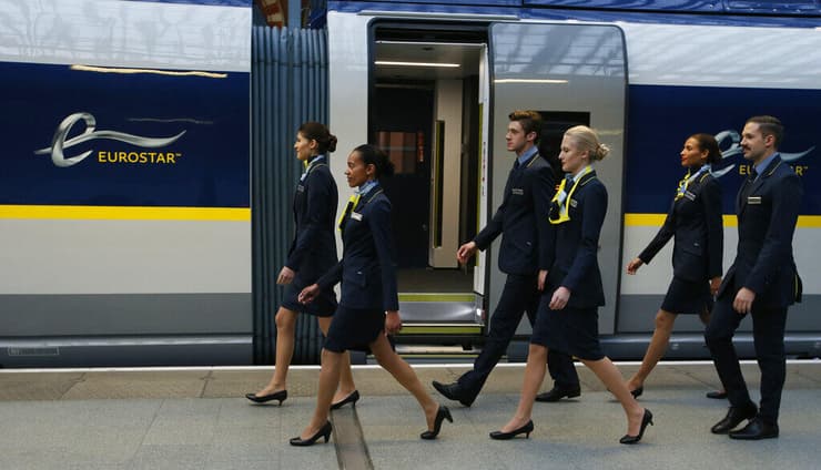 צוות הרכבת המהירה בין פריז ללונדון