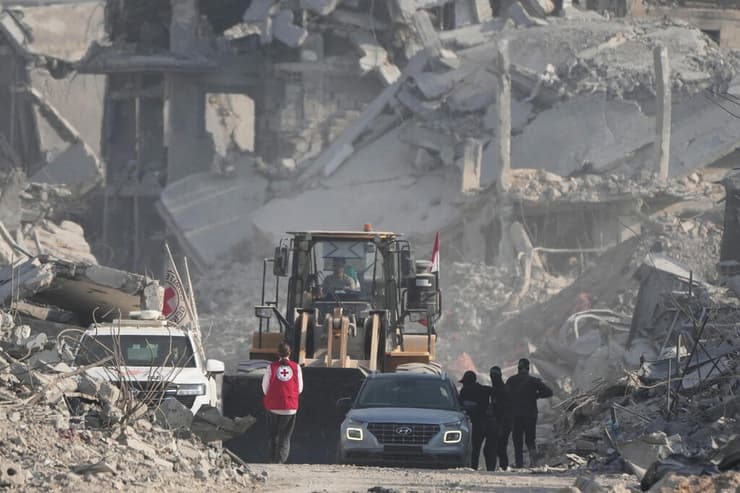 חיפושים אחרי חללים חטופים בעזה