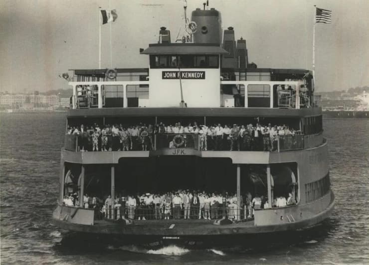 תמונות ארכיון של המעבורת (צילום: JFK Partners) תמונות ארכיון של המעבורת