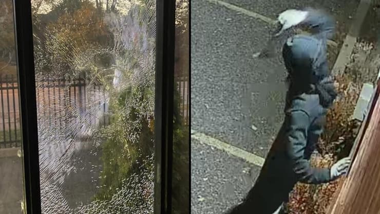 ניפוץ חלונות בית הכנסת "קהילת שערי תורה" בטורונטו