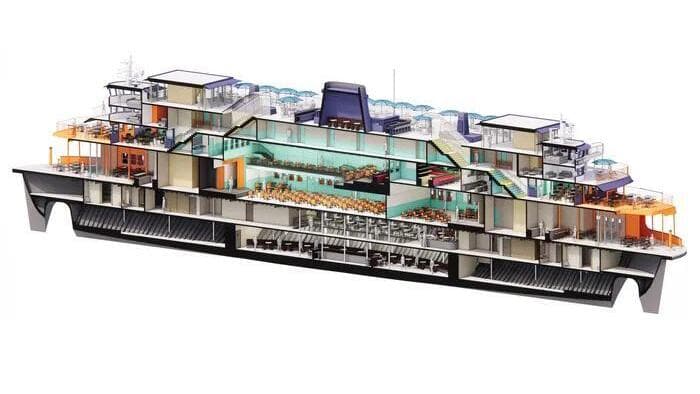 הדמיה של חידוש המעבורת (הדמיה: Studio Castellano) הדמיה של חידוש המעבורת