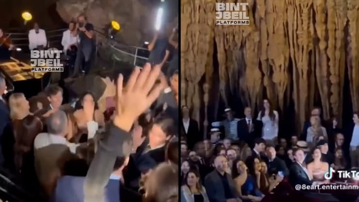 רוקדים בין הנטיפים. התיעוד שחולל סערה מסיבה ב מערה מערת נטיפים ב לבנון שעוררה זעם