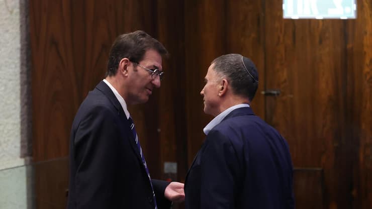 יולי אדלשטיין ובועז ביסמוט