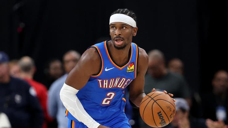 שחקן אוקלהומה סיטי ת'אנדר שיי גילג'ס-אלכסנדר