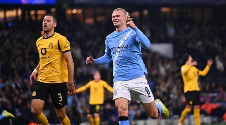 ארלינג הולאנד חוגג