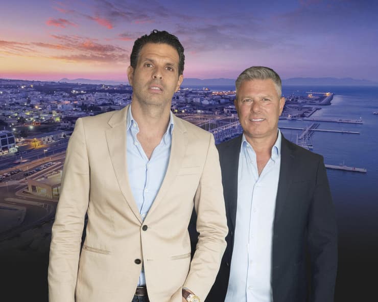 כידן דהרי (משמאל) וירון אדיב